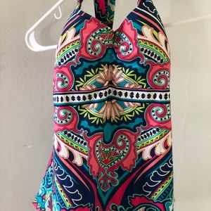 Women’s tankini multicolored